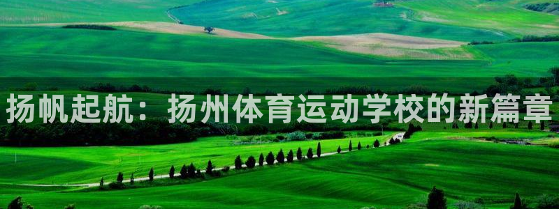 米兰体育官网下载平台注册要钱吗安全吗：扬帆起航：扬州