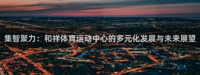 米兰体育官方正版app官网：集智聚力：和祥体育运动中心的多元